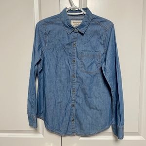 Abercrombie Denim Button-Down Top